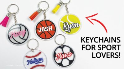 Sports Acrylic Keychains